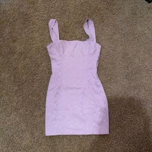 Brand New Lavender Lucy in The Sky Mini-Dress